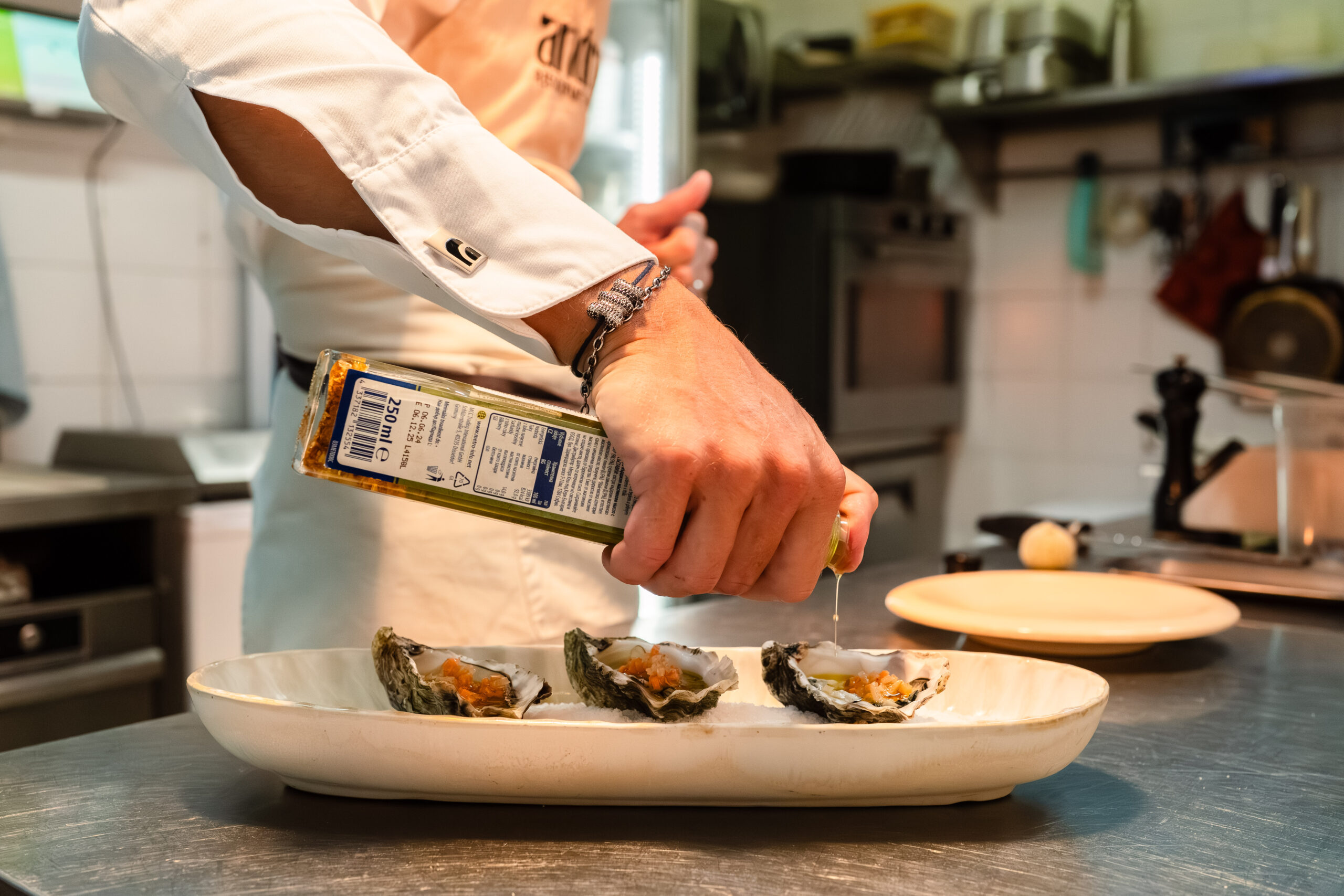 Wine bottle André Restaurante